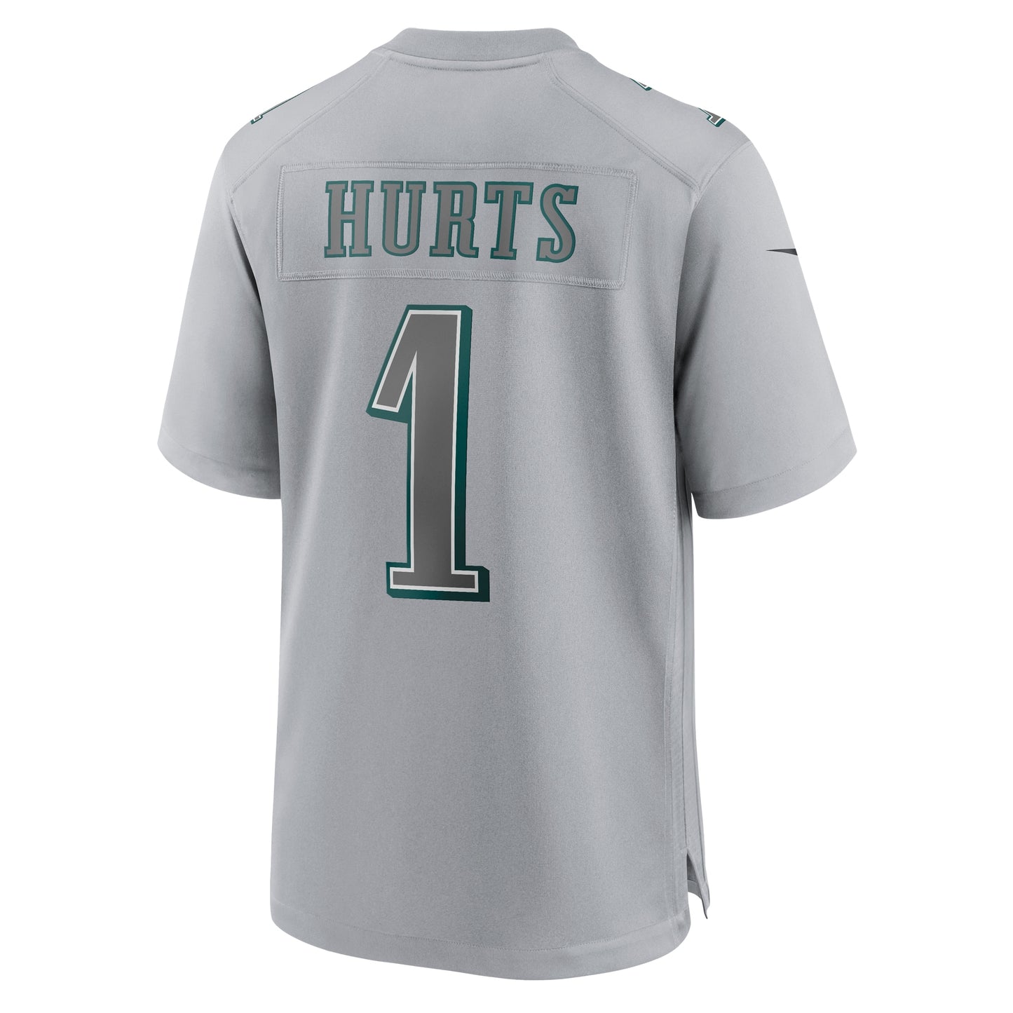 Jalen Hurts Philadelphia Eagles Nike Super Bowl LVII Patch Atmosphere Fashion Game Jersey – Grau