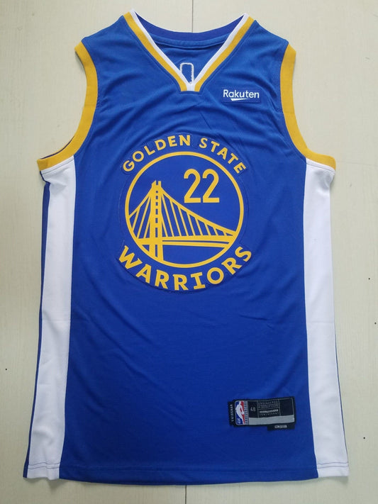 Herren-Replica-Trikot der Golden State Warriors Andrew Wiggins 2020/21 Fast Break