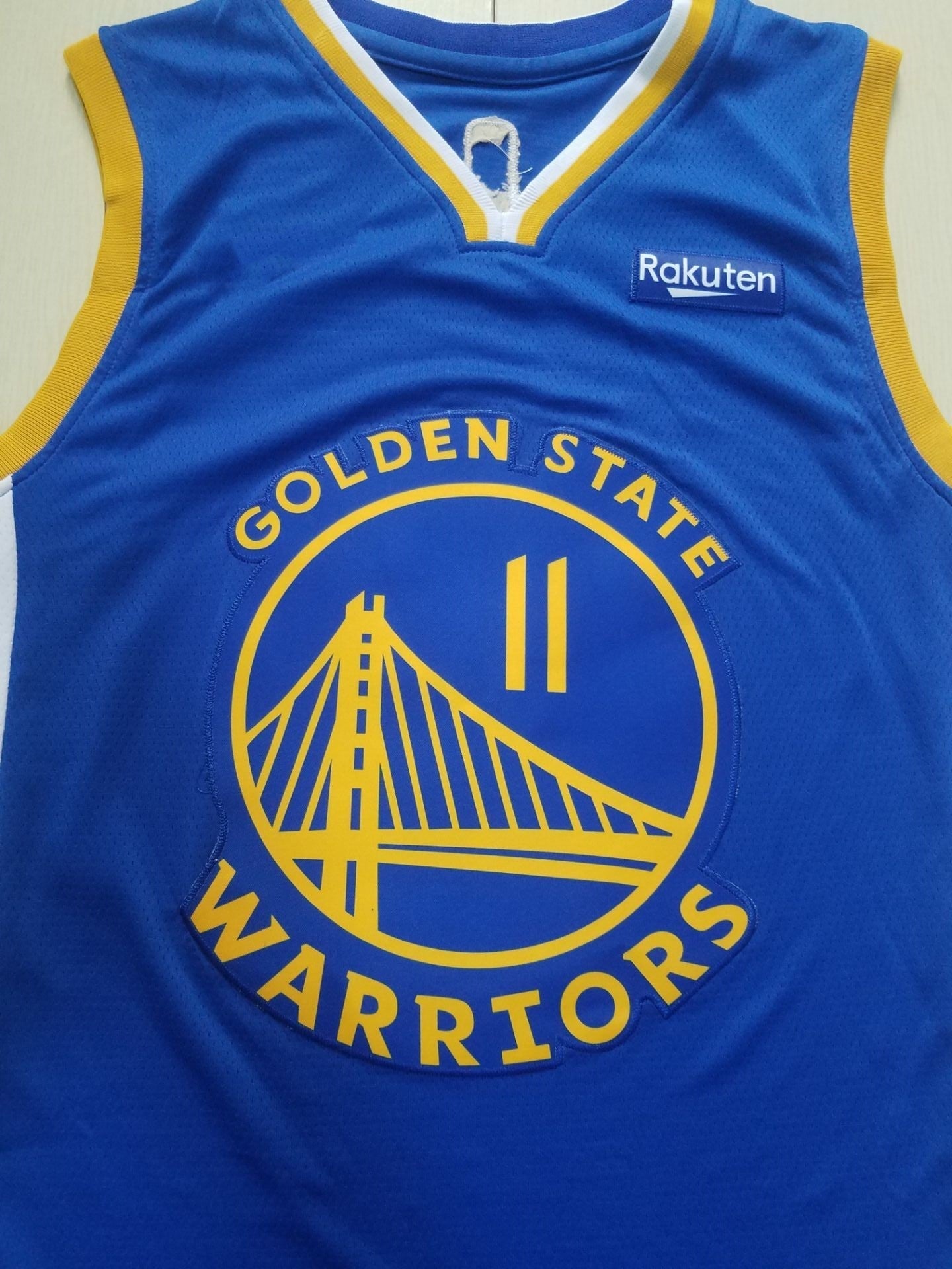 Men's Golden State Warriors Klay Thompson #11 Blue 2020/21 Swingman Jersey