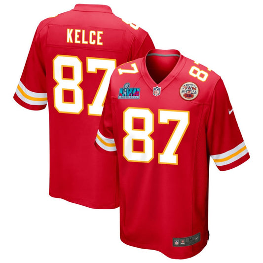 Travis Kelce Kansas City Chiefs Nike Super Bowl LVII Spieltrikot – Rot