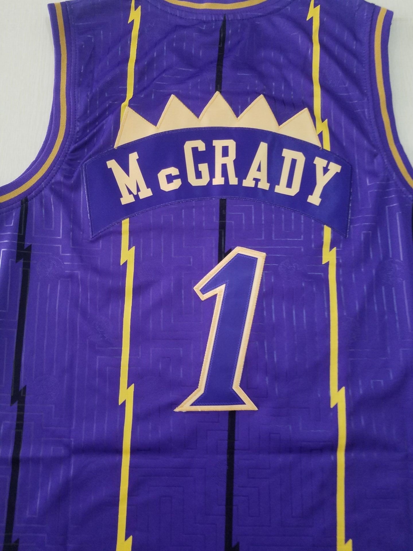 Men's Toronto Raptors Tracy McGrady 1998-99 Purple Hardwood Classics Swingman Jersey