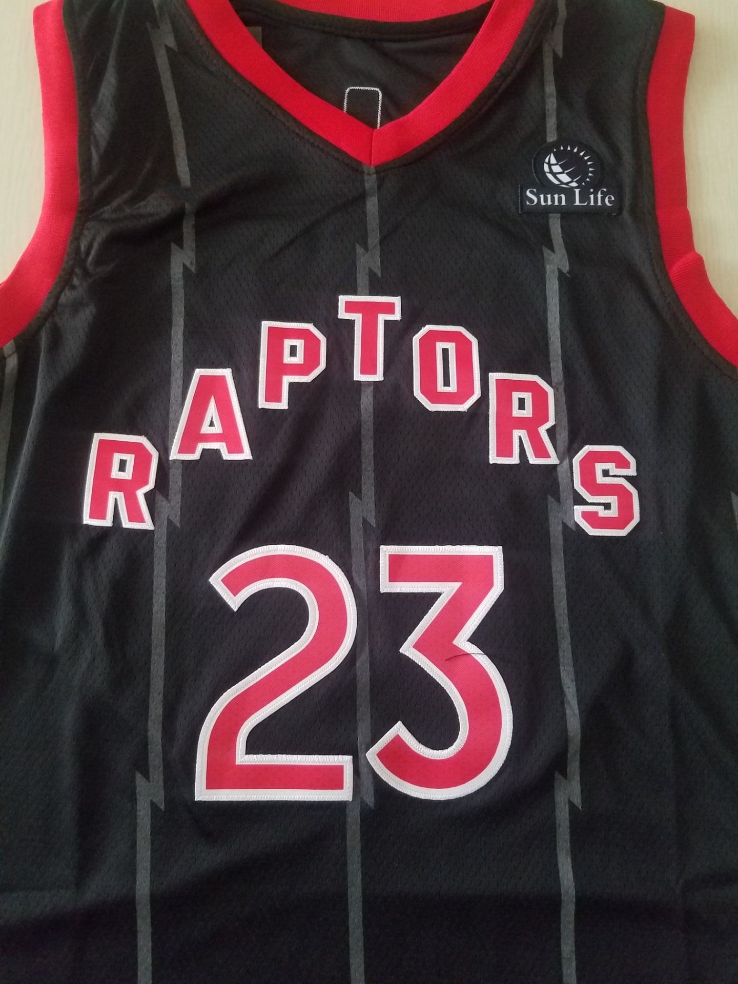 Herren-Spielertrikot der Toronto Raptors Fred VanVleet in Schwarz 2020/21