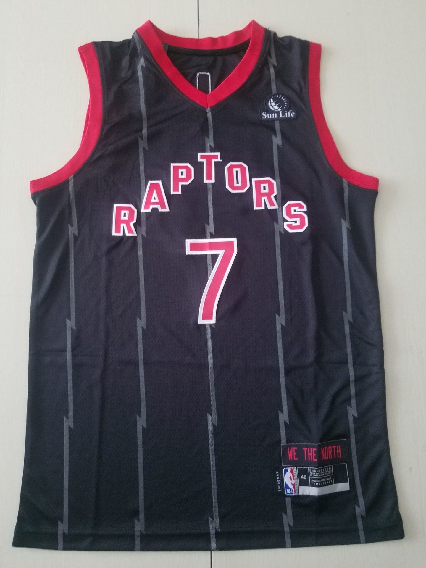 Herren Toronto Raptors Kyle Lowry Schwarzes 2020/21 Swingman-Trikot