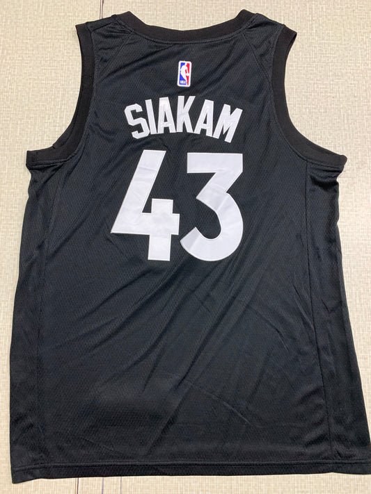 Men's Toronto Raptors Pascal Siakam #43 NBA Black Player Jersey