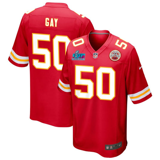 Willie Gay Kansas City Chiefs Nike Super Bowl LVII Spieltrikot – Rot