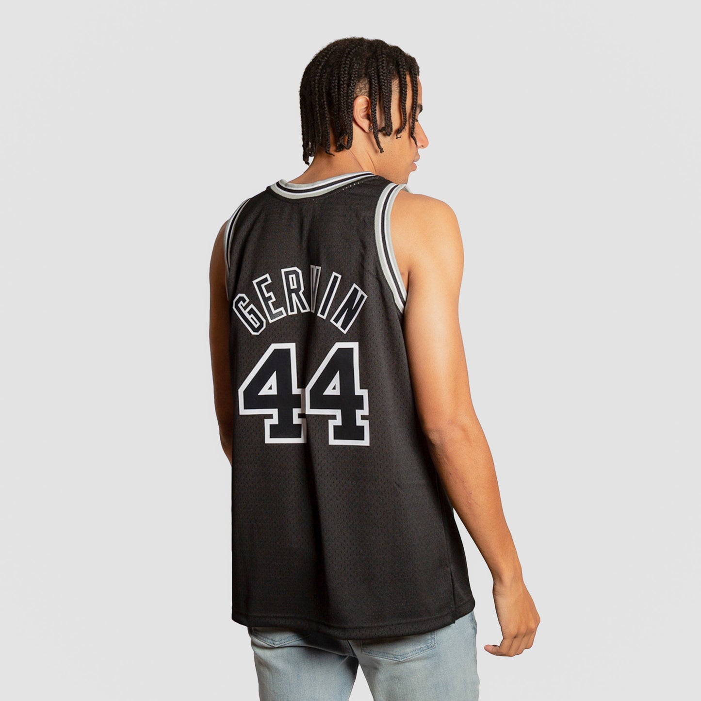 George Gervin San Antonio Spurs Hardwood Classics Throwback NBA Swingman Jersey