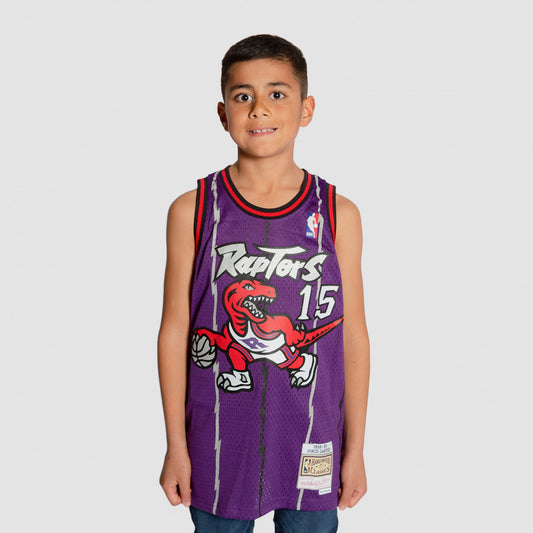 Vince Carter Toronto Raptors HWC Throwback Youth NBA Swingman Jersey