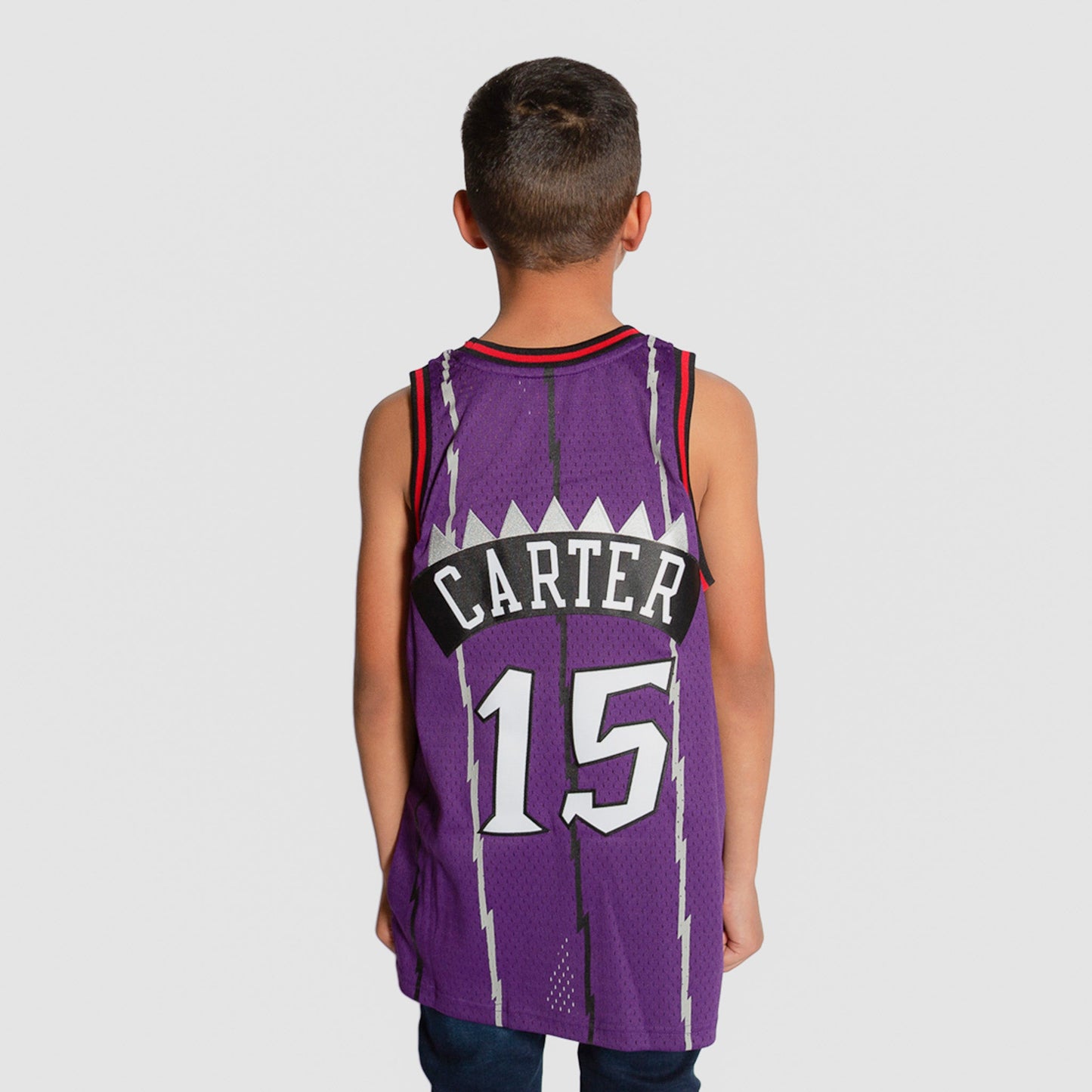 Vince Carter Toronto Raptors HWC Throwback Youth NBA Swingman Jersey