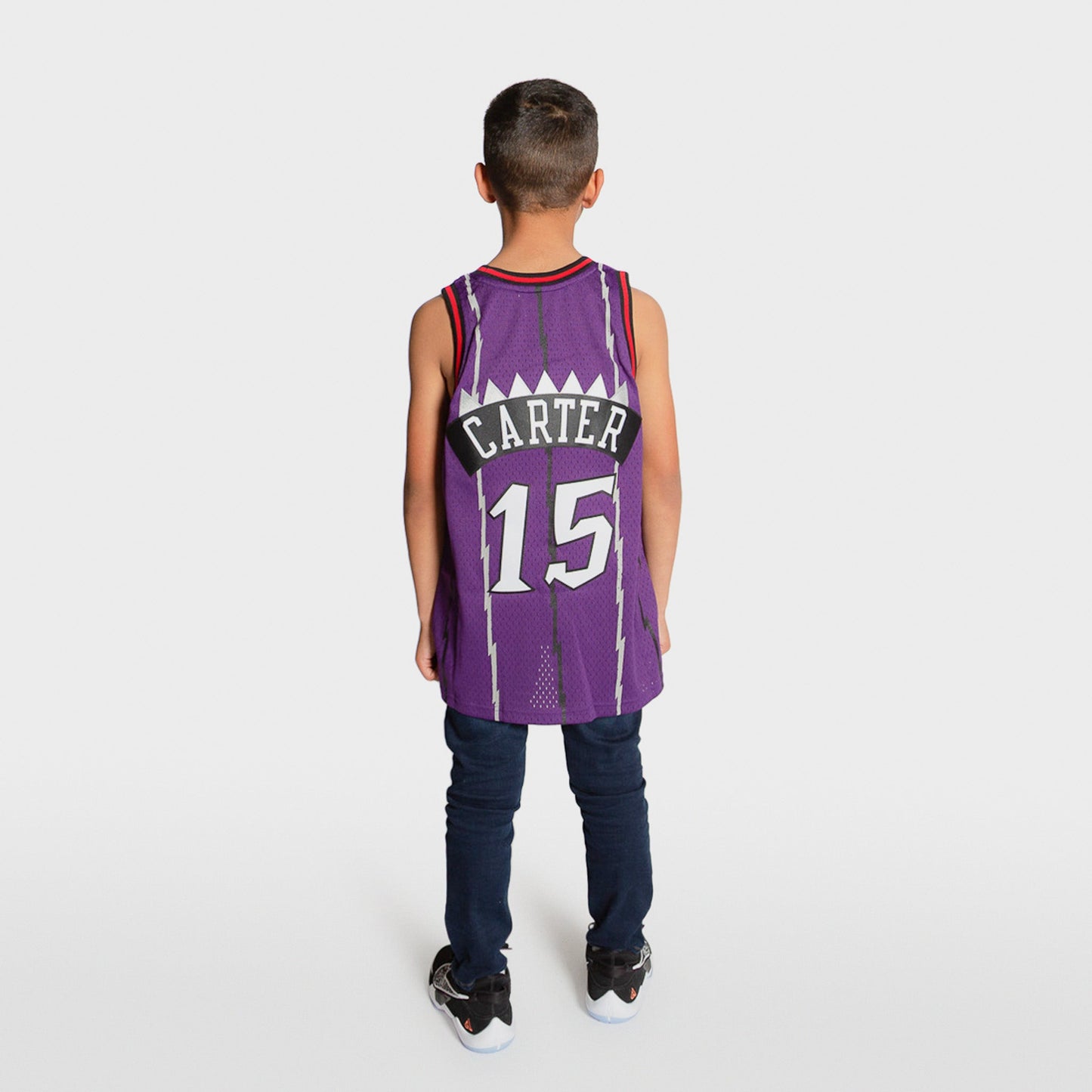 Vince Carter Toronto Raptors HWC Throwback Youth NBA Swingman Jersey