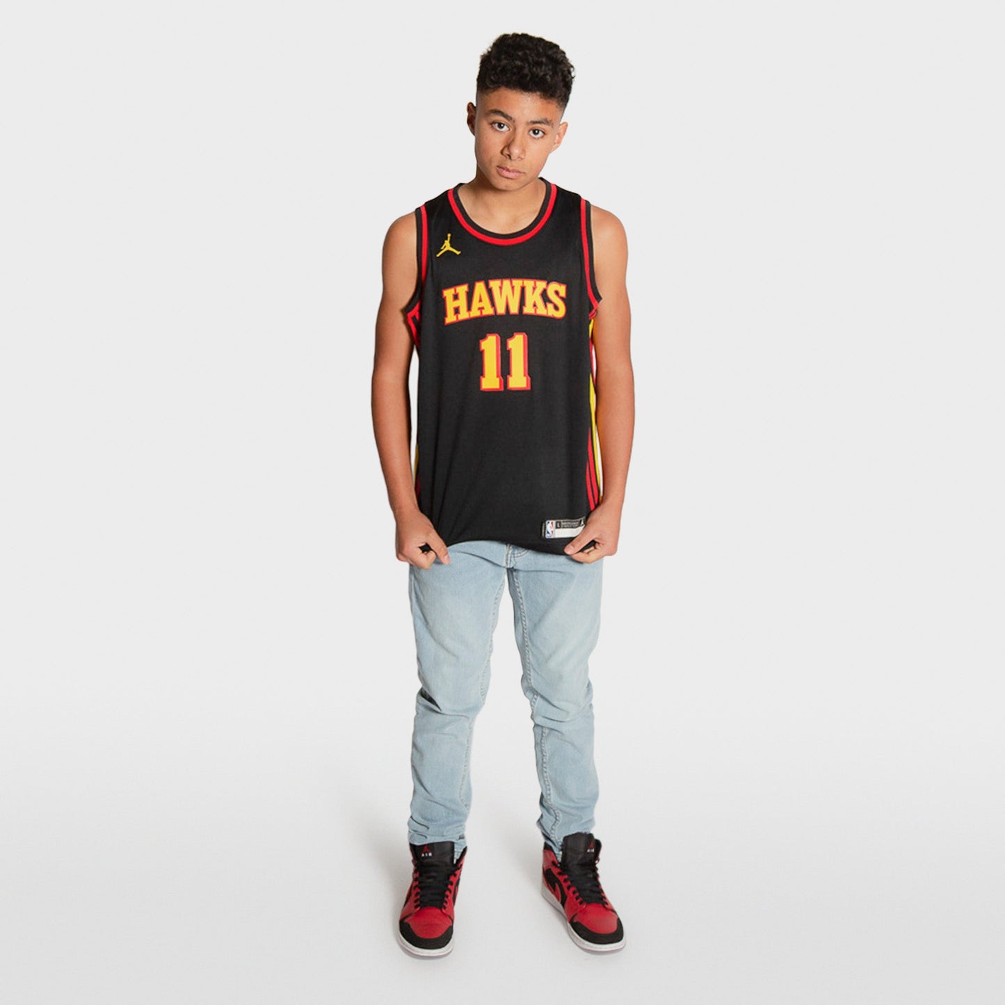 Trae Young Atlanta Hawks 2022 Statement Edition Youth NBA Swingman Jersey