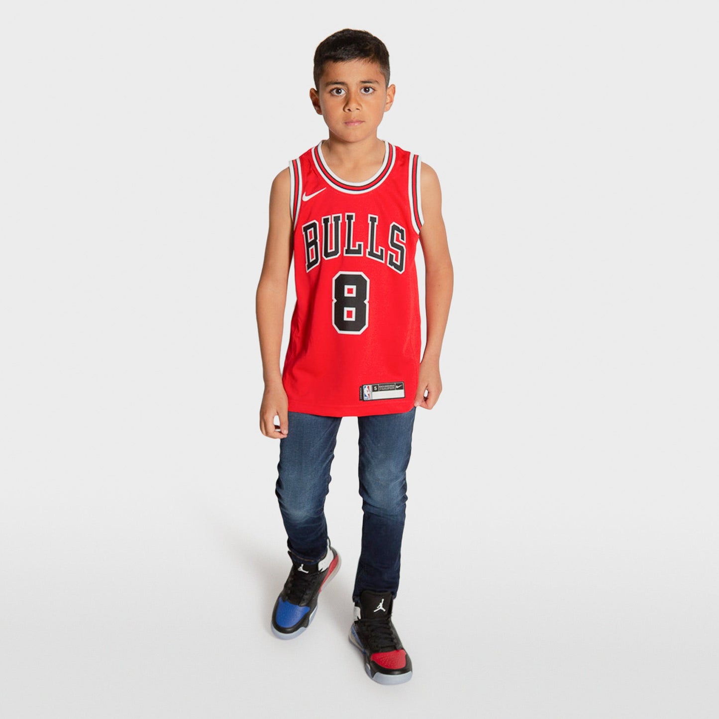 Zach Lavine Chicago Bulls 2023 Icon Edition Youth NBA Swingman Jersey