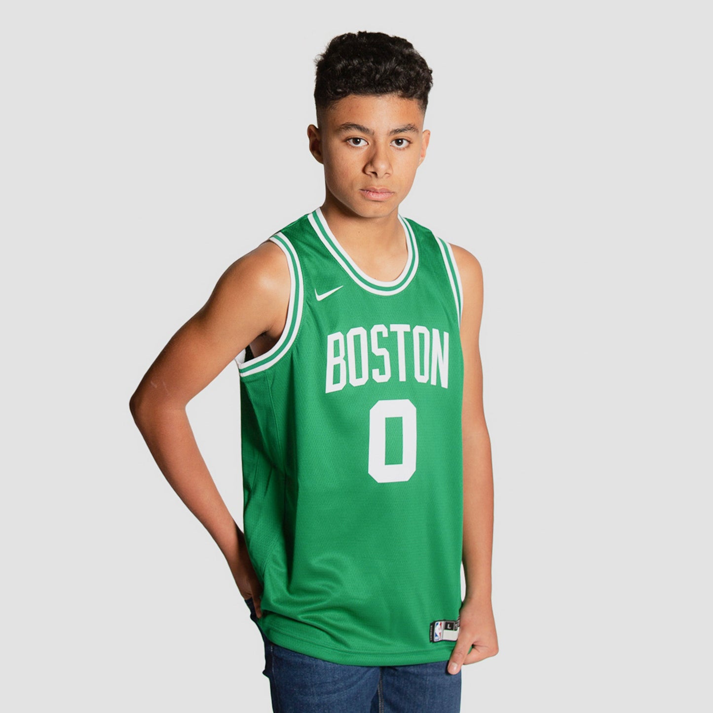 Jayson Tatum Boston Celtics 2023 Icon Edition Youth NBA Swingman Jersey