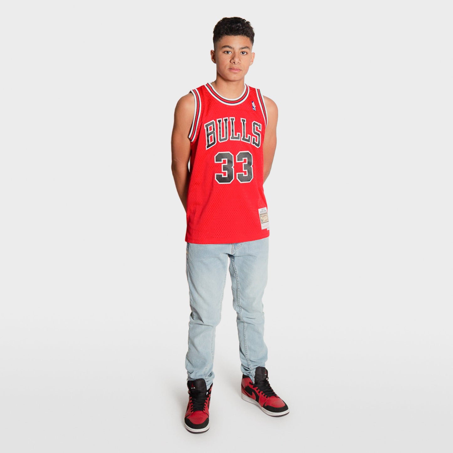 Scottie Pippen Chicago Bulls HWC Youth NBA Swingman Jersey