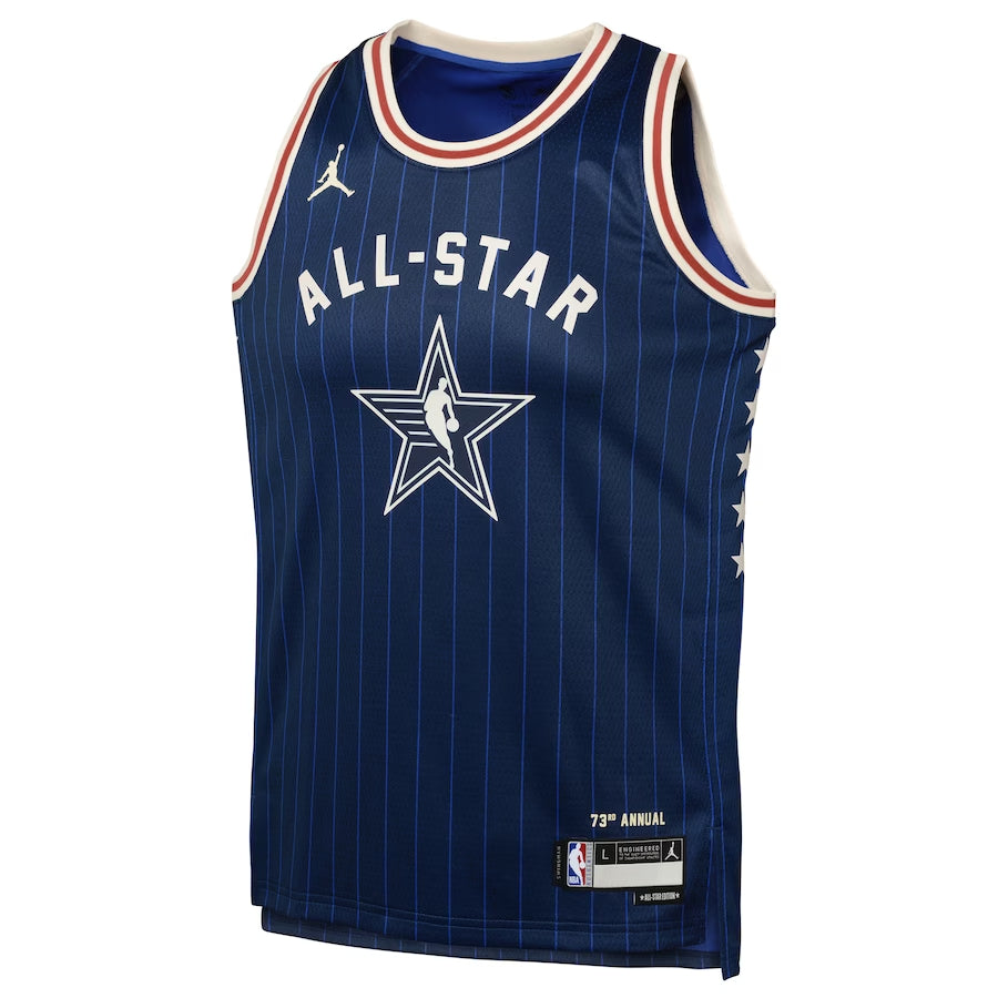 Youth Donovan Mitchell Jordan Brand Navy 2024 NBA All-Star Game Swingman Jersey