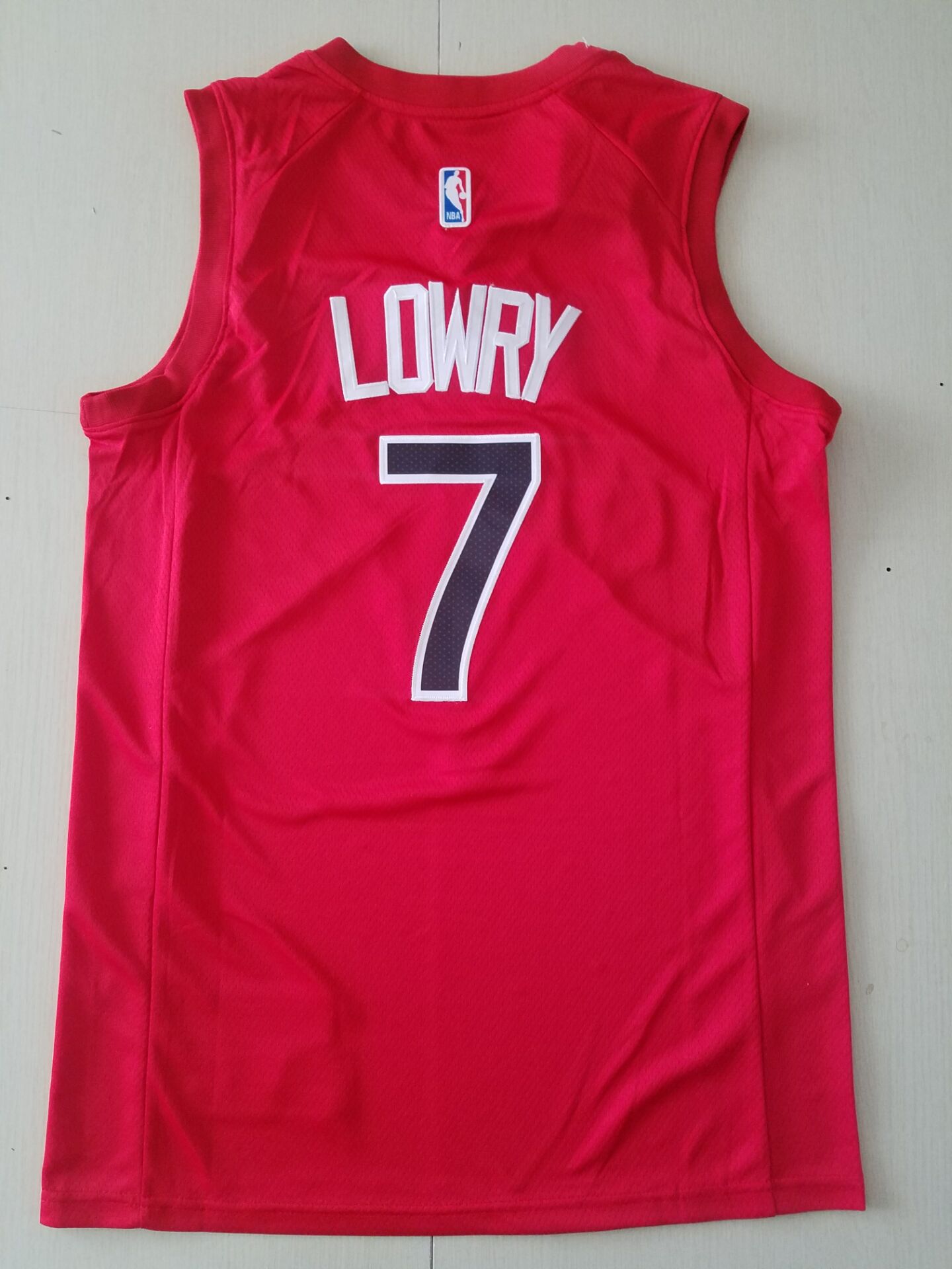 Men's Toronto Raptors Kyle Lowry Red 2021/22 Diamond Swingman Custom Jersey