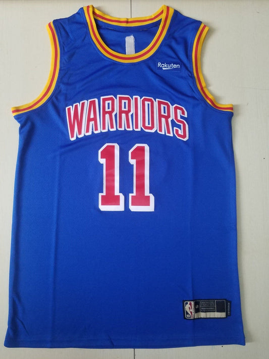 Men's Golden State Warriors Klay Thompson #11 Blue Classic Player Jersey