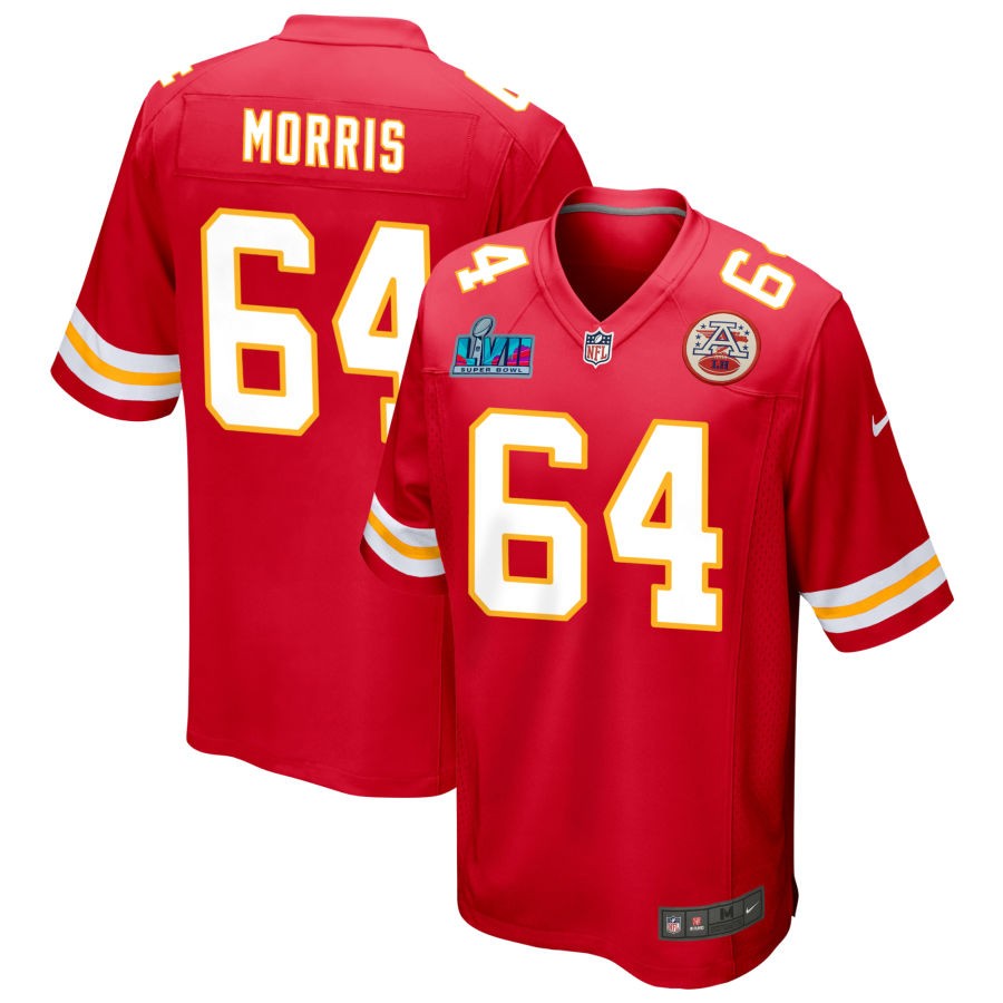 Wanya Morris Kansas City Chiefs Nike Super Bowl LVII Spieltrikot – Rot