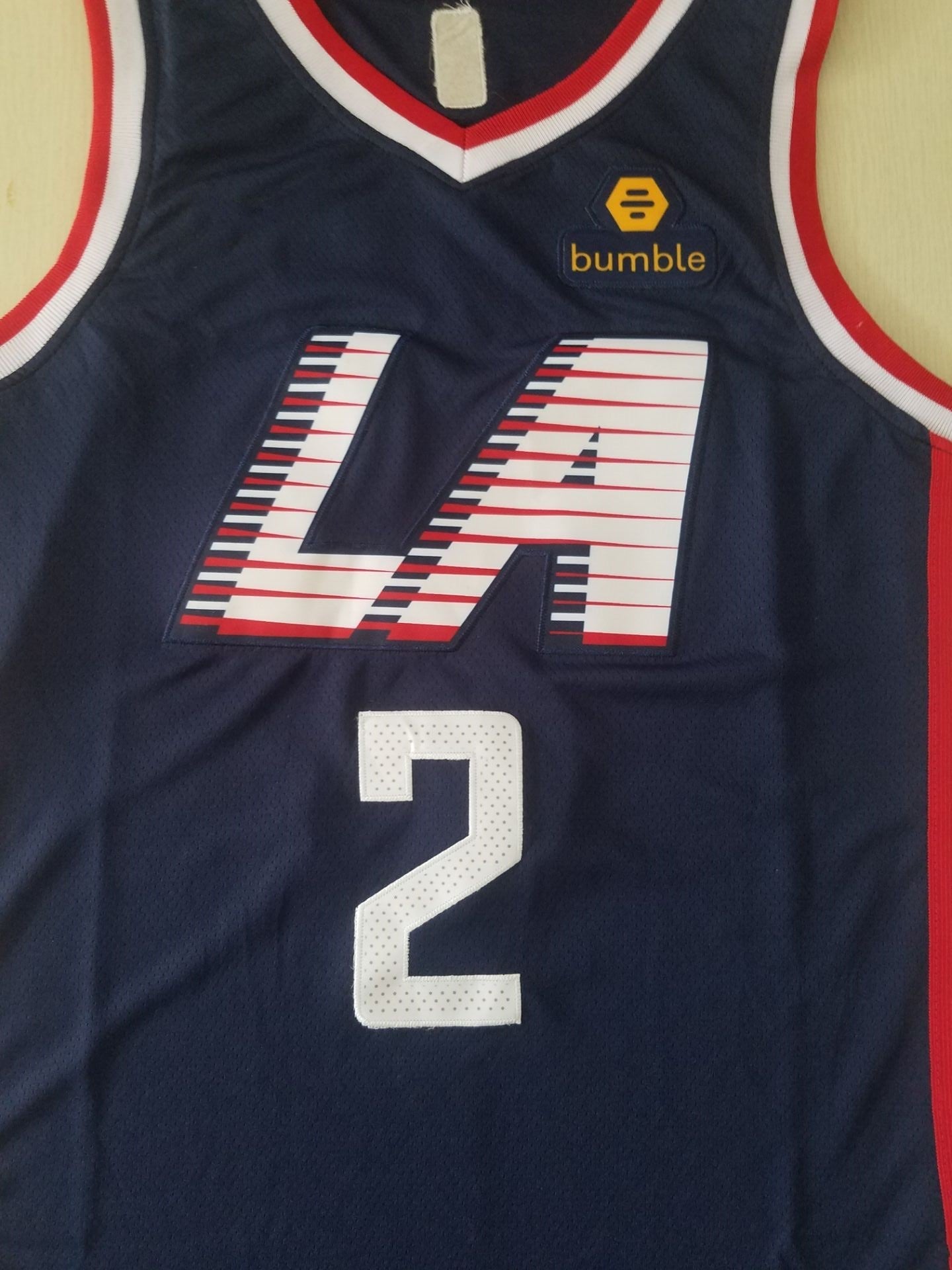 LA Clippers #2 Kawhi Leonard  Swingman Jersey Retro