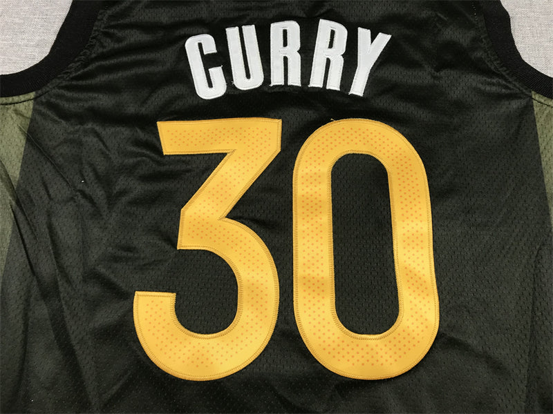 Stephen Curry #30 Black 2022/23 Swingman-Trikot der Golden State Warriors für Herren – City Edition