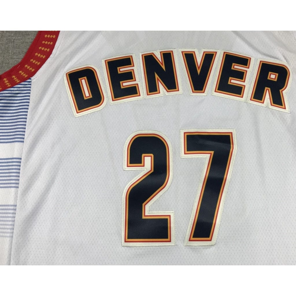 Denver Nuggets 27 Jamal Murray embroidery city jersey