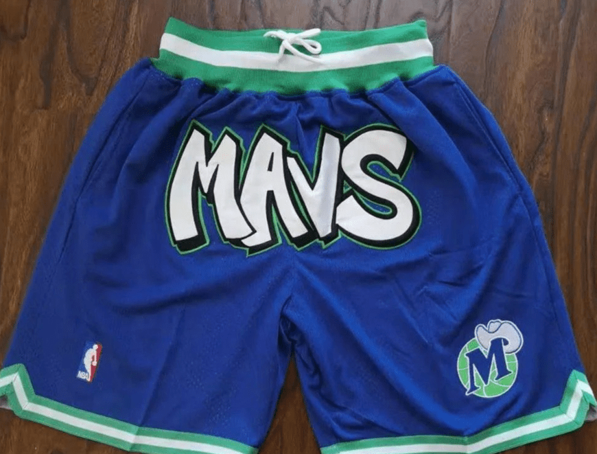 Dallas Mavericks Basketball Shorts