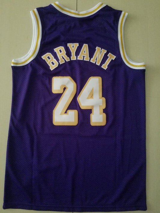 Men's Los Angeles Lakers Kobe Bryant Purple Hardwood Classics Player Jersey