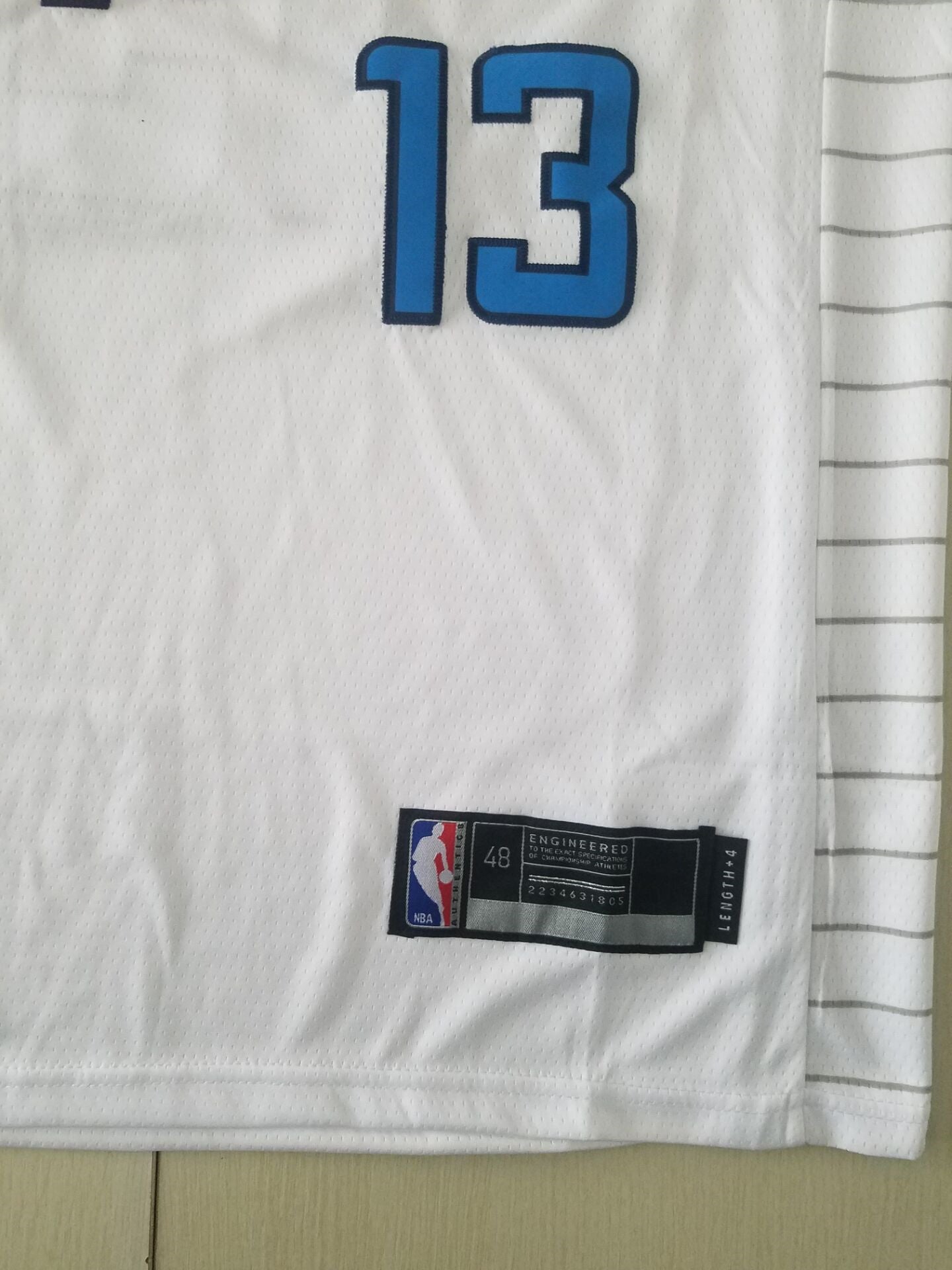 Weißes Classics-Trikot der LA Clippers Paul George #13 für Herren