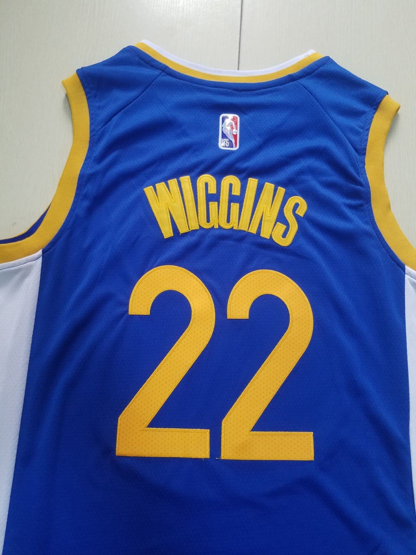 Herren-Replica-Trikot der Golden State Warriors Andrew Wiggins 2020/21 Fast Break