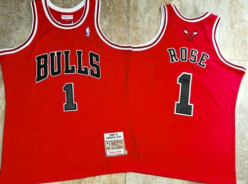 Derrick Rose Chicago Bulls Jersey