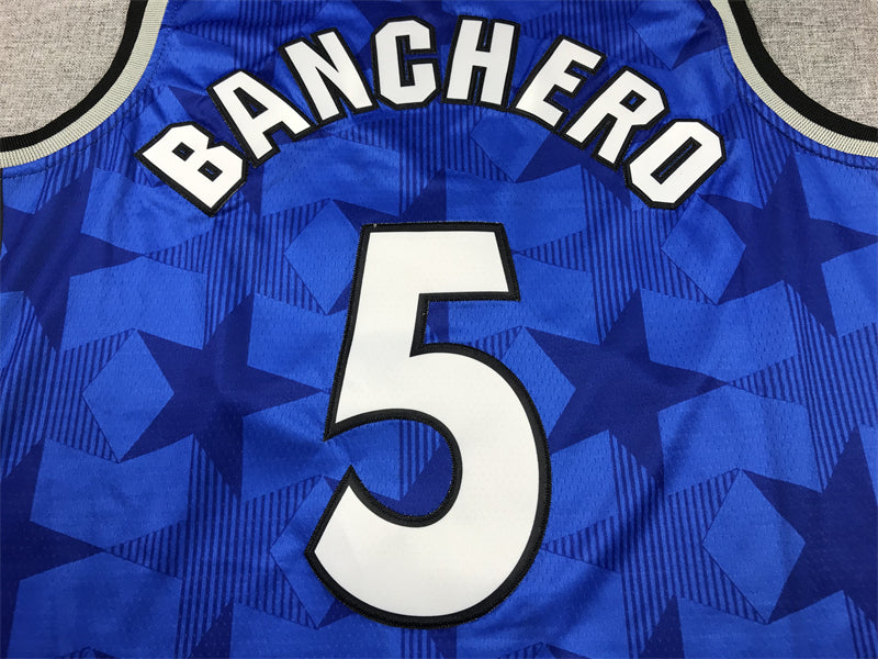 Men's Orlando Magic Paolo Banchero #5 Blue 2023/24 Swingman Jersey - Classic Edition