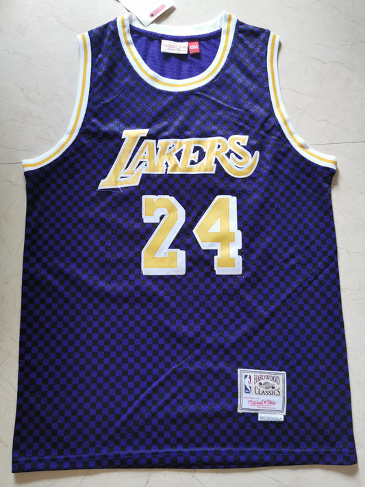 Kobe Bryant Los Angeles Lakers #24 NBA Classics Authentisches Trikot – Retro Lila