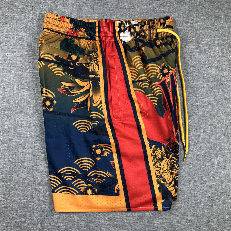 Taschenshorts der Golden State Warriors Year of Rabbit Edition für Herren