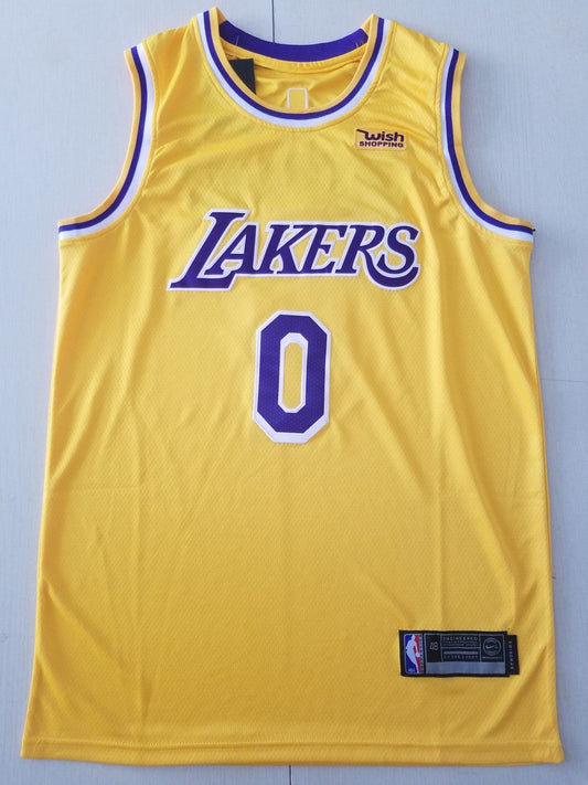 Los Angeles Lakers Russell Westbrook Gold 2020/21 Fast Break-Spielertrikot für Herren