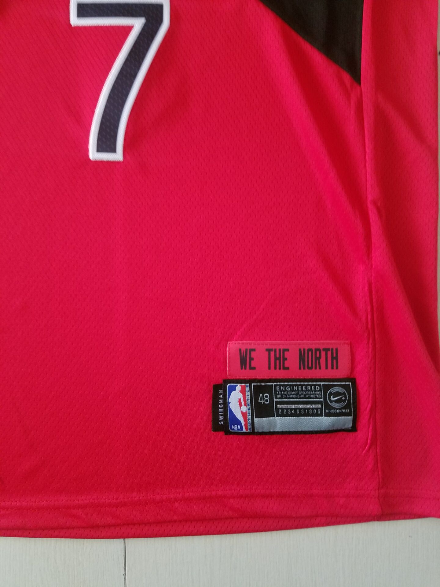 Men's Toronto Raptors Kyle Lowry Red 2021/22 Diamond Swingman Custom Jersey