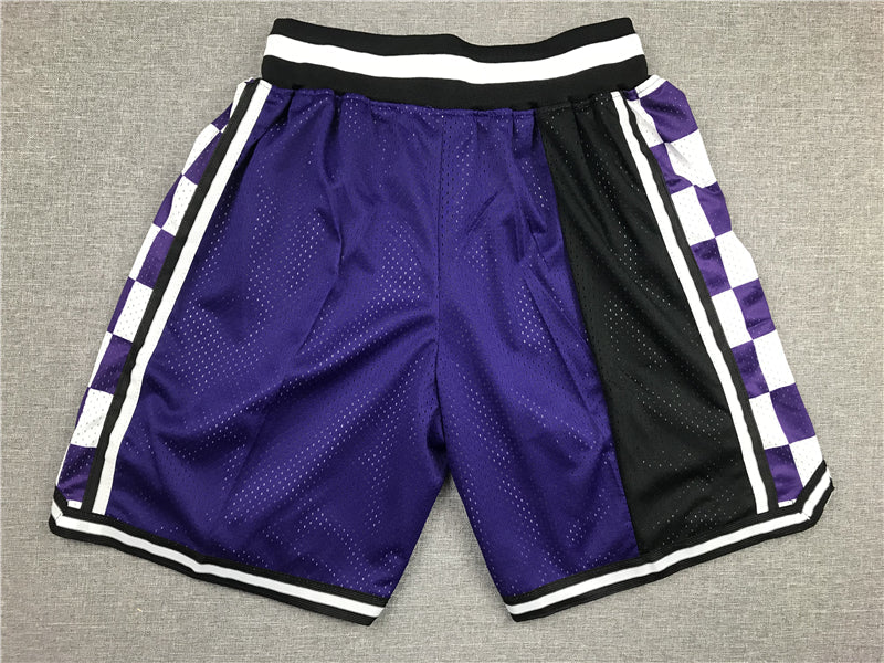 Men's Sacramento Kings SWISH Basketball Shorts Purple