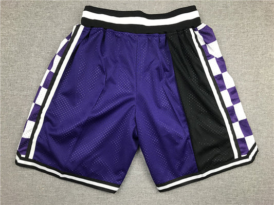 Men's Sacramento Kings SWISH Basketball Shorts Purple