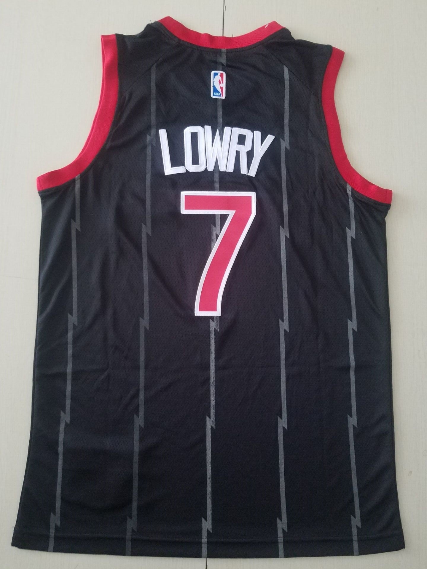 Herren Toronto Raptors Kyle Lowry Schwarzes 2020/21 Swingman-Trikot