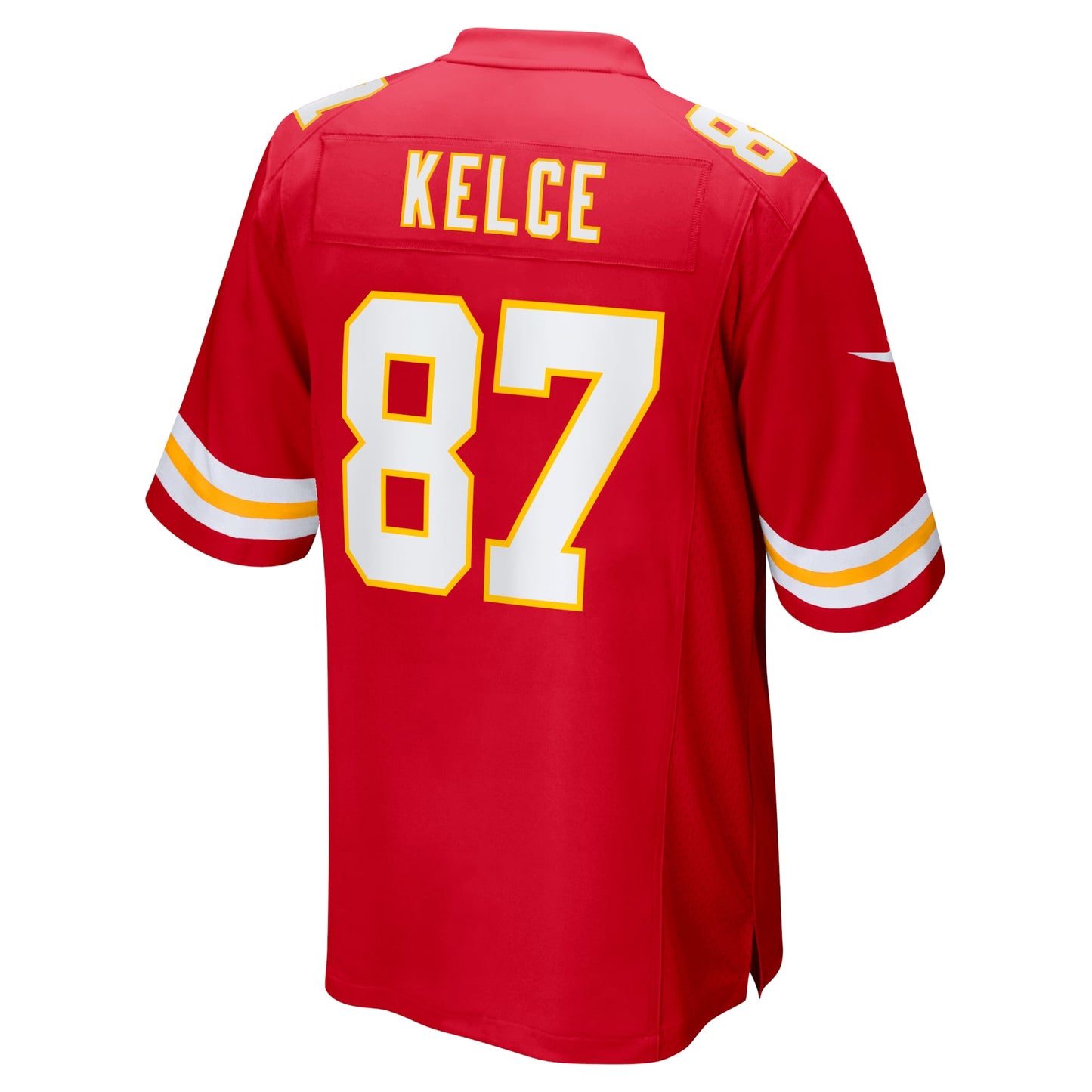 Travis Kelce Kansas City Chiefs Nike Super Bowl LVII Patch-Spieltrikot – Rot