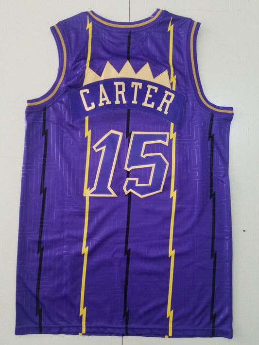 Men's Toronto Raptors Vince Carter 1998-99 Purple Hardwood Classics Swingman Jersey