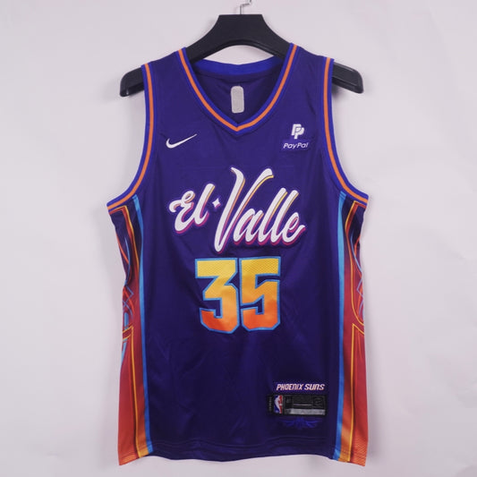 Herren Phoenix Suns Kevin Durant #35 Lila 2023/24 Swingman-Trikot – City Edition