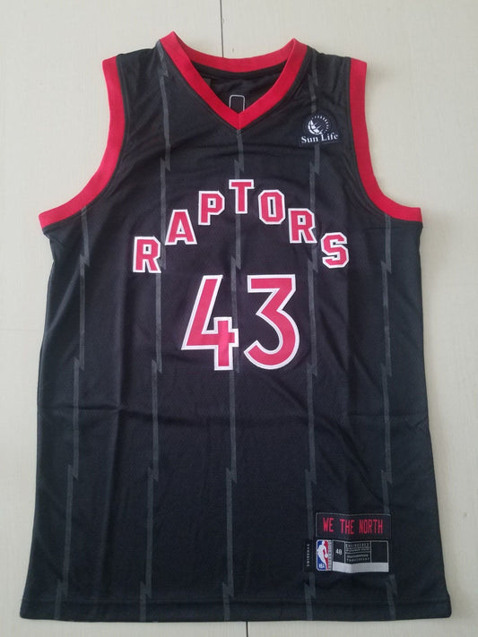 Men's Toronto Raptors Pascal Siakam Black 2020/21 Swingman Jersey