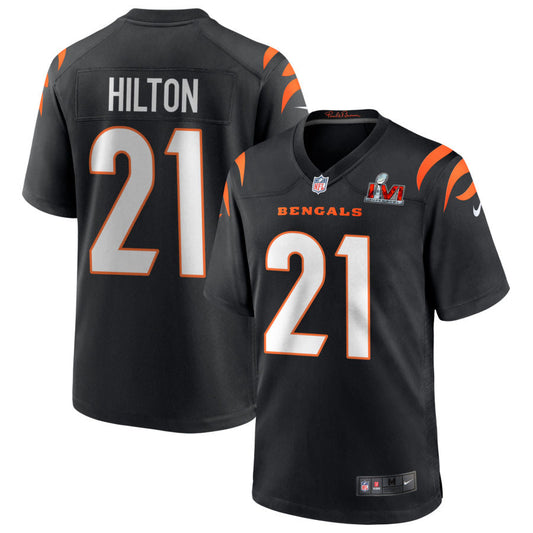 Mike Hilton Cincinnati Bengals Nike Super Bowl LVI Game Jersey - Black