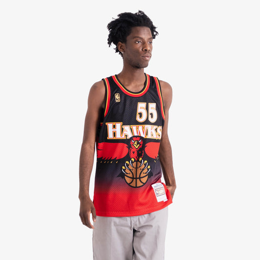 Dikembe Mutombo Atlanta Hawks Throwback NBA Swingman Jersey