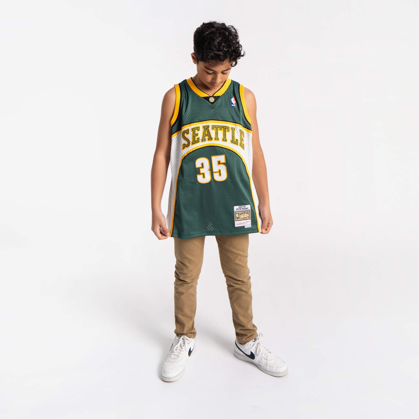 Kevin Durant Seattle Supersonics HWC Youth NBA Swingman Jersey