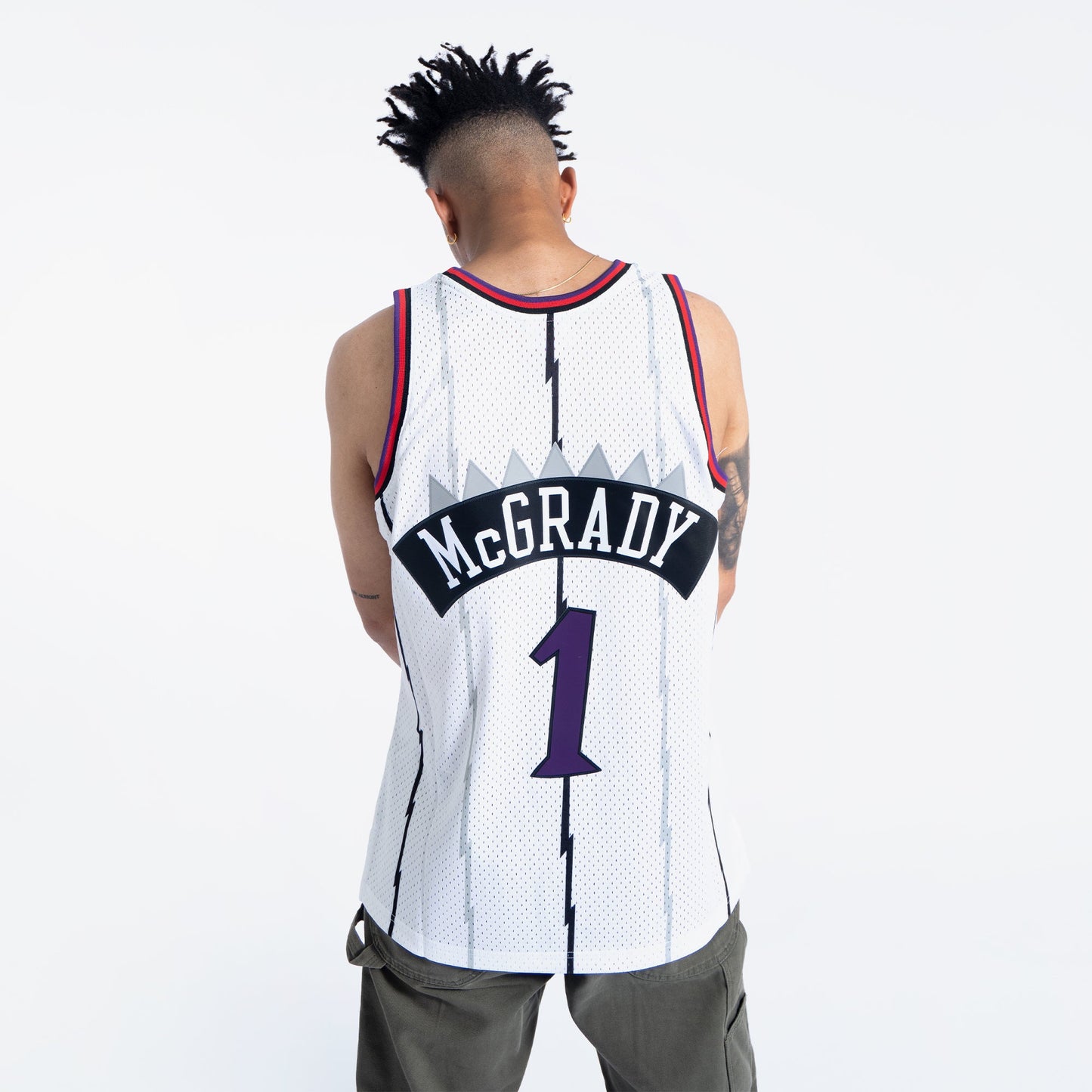 Tracy McGrady Toronto Raptors HWC Throwback NBA Swingman Jersey