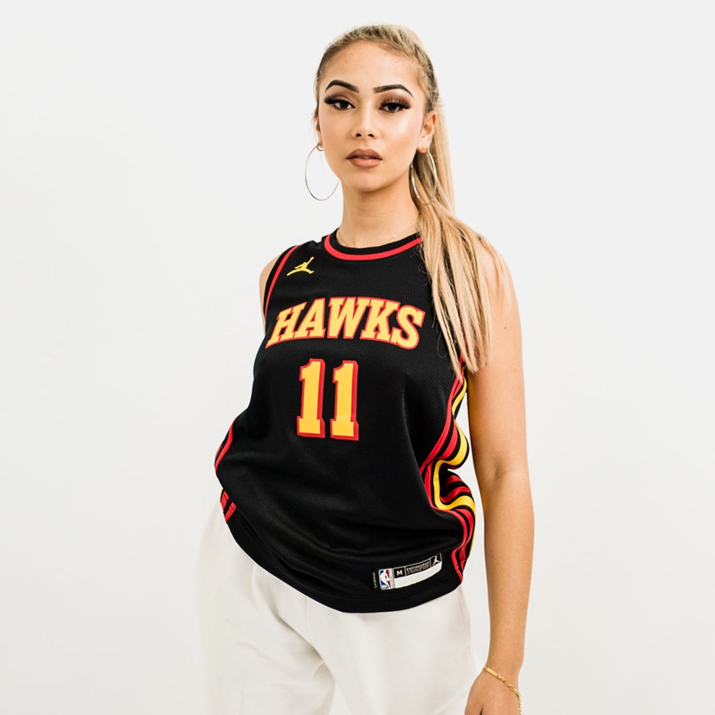 Trae Young Atlanta Hawks 2022 Statement Edition Youth NBA Swingman Jersey