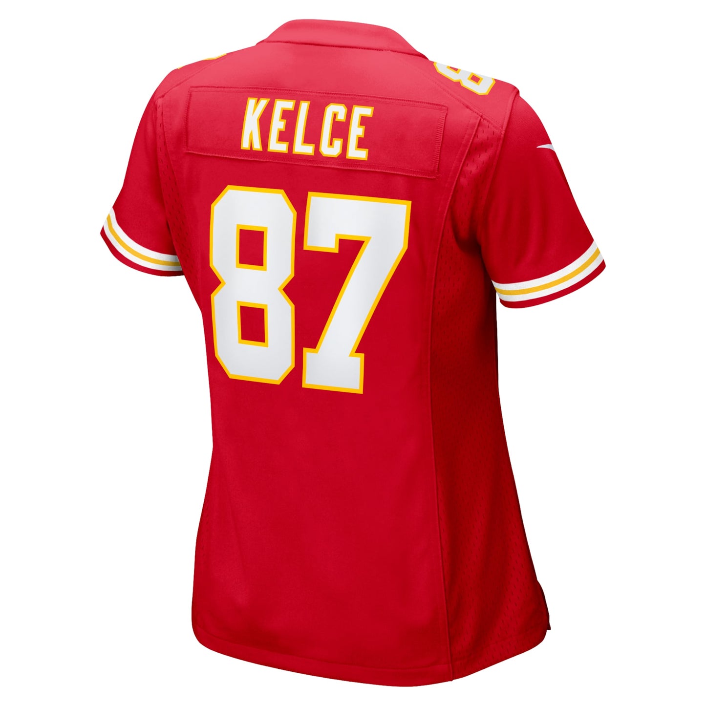 Travis Kelce Kansas City Chiefs Nike Women's Super Bowl LVII Patch Game Jersey - Red