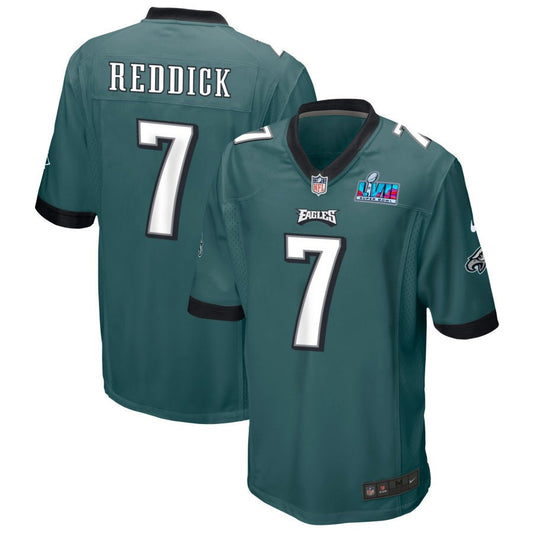 Haason Reddick Philadelphia Eagles Nike Super Bowl LVII Game Jersey - Midnight Green