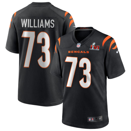 Jonah Williams Cincinnati Bengals Nike Super Bowl LVI Game Jersey - Black