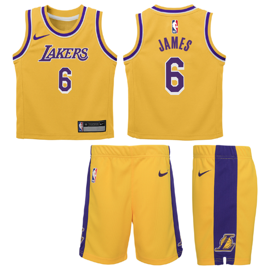 LeBron James Los Angeles Lakers 2023 Icon Edition Boys NBA Box Set